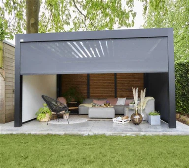 Aluminium pergola